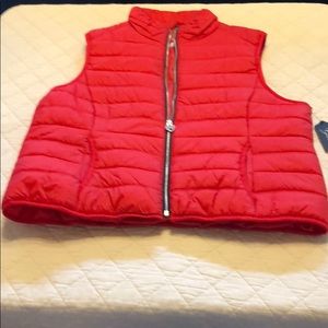 Guess red puffer jacket size XL